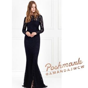 Designer Rachel Zoe Lace Embroidered Gown- NWT